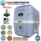 Aqua Deustche Aqua Deutsche Premium Gri Beyaz Renk 8 Litrelik Pompali Ücretsiz Montaj Gümüş İyon Tatlandiricili Su Arıtma Cihazı
