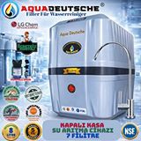 Aqua Deustche Aqua Deutsche Premium Gri Ortasi Siyah Ücretsiz Montaj ve Pompali 8 Litre 7 Filtre 14 Aşama Su Aritma Cihazi GRİ SİYAH