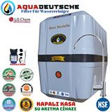 Aqua Deustche Aqua Deutsche Premium Gri Siyah Renk. 8 Litre. Gümüş İyon Tatlandiricili Su Arıtma Cihazı
