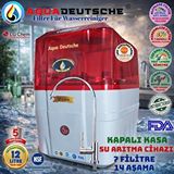 Aqua Deustche Aqua Deutsche Premium Şefaf Kirmizi Beyaz 12 Litre 7 Filtre 14 Aşama Su Aritma Cihazi