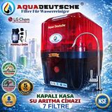 Aqua Deustche Aqua Deutsche Premium Sefaf Kirmizi Siyah Pompali 8 Litre 7 Filtre 14 Aşama Su Aritma Cihazi