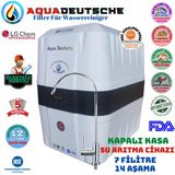 Aqua Deutsche Beyaz Siyah Montaj Dahil 12 Litre 7 Filtre 14 Aşama Su Arıtma Cihazı