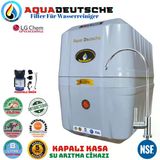 Aqua Deutsche Premıum Gri Pompalı 8 Litre 5 Filtre 10 Aşama Su Arıtma Cihazı