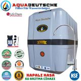 Aqua Deutsche Premıum Gri Siyah Pompalı 8 Litre 5 Filtre 10 Aşama Su Arıtma Cihazı