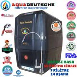 Aqua Deutsche Siyah Montaj Dahil 12 Litre 7 Filtre 14 Aşama Su Arıtma Cihazı