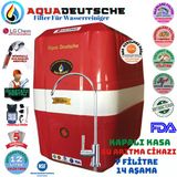 Aqua Deutsche Siyah Pompalı Montaj Dahil 12 Litre 7 Filtre 14 Aşama Su Arıtma Cihazı