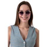 Aqua Di Polo 1987 Golden Hour Şeffaf Unisex Yuvarlak Güneş Gözlüğü Apsı002411-47 Ekartman