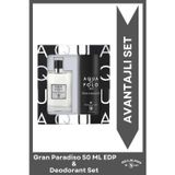 Aqua Di Polo 1987 Gran Paradiso EDP Erkek Parfüm & Deodorant Seti | Narenciye, Odunsu | Deniz, Defne, Meşe