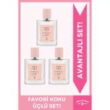 Aqua Di Polo 1987 La Rocca Sense EDP Kadın Parfüm Seti 50ml 3 Adet | Çiçeksi, Oryantal |Yasemin, Vanilya, Sedir