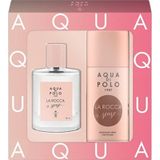 Aqua Di Polo 1987 La Rocca Sense Kadın Parfüm EDP 50 ML + La Rocca Sense Sprey Deodorant 150 ML