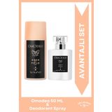 Aqua Di Polo 1987 Omodeo EDP Kadın Parfüm 50ml ve Deodorant 150ml Seti | Çiçeksi | Su Yasemini, Vanilya, Amber, Sandal