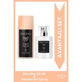 Aqua Di Polo 1987 Omodeo EDP Kadın Parfüm& Deodorant Seti | Çiçeksi | Su Yasemini, Vanilya, Amber, Sandal
