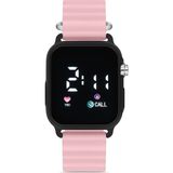 Aqua Di Polo 1987 Pembe Slikon Unisex Dijital Led Kol Saati