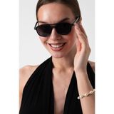 Aqua Di Polo 1987 Rodeo Drive Siyah Unisex Kare Güneş Gözlüğü Apsı002901