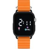 Aqua Di Polo 1987 Turuncu Slikon Unisex Dijital Led Kol Saati