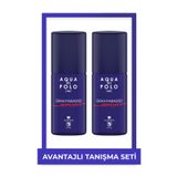Aqua Di Polo STCA000401 1987 Gran Paradiso Sport EDP 100 ml ikili Erkek Parfüm Seti