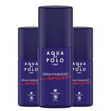 Aqua Di Polo STCA000501 1987 Gran Paradiso Sport EDP 100 ml üçlü Erkek Parfüm Seti