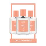 Aqua Di Polo STCC011003 Iseo Sense 50 ml EDP Kadın Parfüm 3'lü Hediye Seti