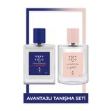Aqua Di Polo STCC021161 1987 La Rocca Sense EDP 50 ml Kadın Parfüm ve Gran Paradiso Sport 50 ml Erkek ikili Parfüm Seti