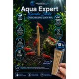 Aqua Expert Karides Sticks | Karides Yemi | 10’lu Paket | Doğal Besleyici Çubuk Yem | Özel Formül - Kalsiyum Mineral