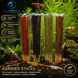 Aqua Expert Karides Sticks | Karides Yemi | 10’lu Paket | Doğal Besleyici Çubuk Yem | Özel Formül - Shrimp Stick Ispanak 10'lu