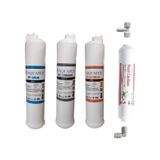 AQUA FLY MEMBRANSIZ Üstten Giriş Çıkışlı 4Lü Su Arıtma Cihazı Filtresi Hf, Hsf Çubuk Filtre