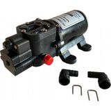 Aqua Forza Aquaforza 5.1 Litre/dk 100 Psi 12 Volt Su Pompası Tekne ve Karavan Kullanımı İçin Hafif ve Taşınabilir - Siyah-Gri