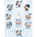 Aqua Med 2 Adet Oksijenli Su 100 Ml Hidrojen Peroksit Yara Kesik İlk Yardım Antiseptik Medikal Kullanım Temizlik Hijyen Suyu