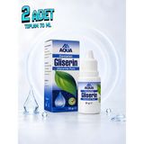 Aqua Med Gliserin Nemlendirici Ağrı Dindirici Kırışıklık Cilt Tırnak Çatlak Deri Bakım Yağı Kozmetik Cilt Bakım Kremi Masaj Friksiyon - 70 ML