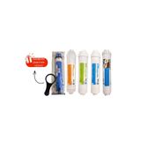 Aqua NSF ONAYLI 5'Lİ SU ARITMA FİLTRESİ FULL SET+ DİRSEK HEDİYE