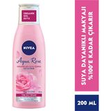 Aqua Rose Organik Gül Suyu Içeren Süt&tonik 200ml,etkili Makyaj