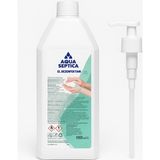 Aqua Septica El Dezenfektanı 1000 ml – %70 Alkol Bazlı Hijyenik Temizlik Solüsyonu - 1 lt