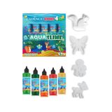 Aqua Slime - Kendin Yap Oyuncak Seti - Orman Hayvanları Seti 5X90ml