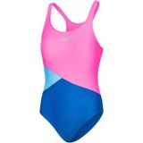 Aqua speed POLA Kız Çocuk Yüzücü Antrenman Mayosu Havuz Plaj Klora Dayanıklı Pembe