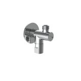 AQUA YUVARLAK FİLTRELİ ARA MUSLUK, KROM 1/2"-3/8" A525168300