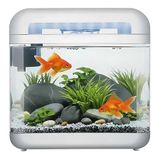 Aqua Zero ES-260 Nano Şelale Filtreli Dekoratif Akvaryum 7lt Beyaz