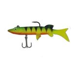 Aquaav Realistic Pike Firetiger Turna Model Kendinden Zokalı 10 Cm. 18 Gr. 1'li Paket Turna Silikonu Suni Yem