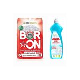 Aquabor Boron Toz Deterjan 4 Kg 26 Yıkama +1 Adet Bulaşık Deterjanı