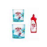 Aquabor Doğal Mineralli 2 Paket Bulaşık Makinesi Tableti 30*2 Kapsül+Boron Bulaşık Elde Yıkama 1ADET
