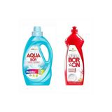 Aquabor Doğal Sıvı Çamaşır Deterjanı Renkliler Için 33 Yıkama Bulaşık Deterjanı 820 Ml.