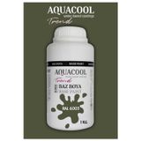 Aquacool Akrilik Hobi Boya 1 Kg Su Bazlı Hibrit Dönüşüm Boyası Ral 6003 Zeytin Yeşili