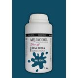 Aquacool Trend Akrilik Hobi Boya 1 kg Su Bazlı Hibrit Dönüşüm Boyası Ral 5001 Yeşil Mavi - Mavi - Yeşil