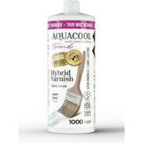 Aquacool Trend Hibrit Vernik Yarı Mat 1000 ml Uzun Ömürlü Koruma Sağlayan Şeffaf Vernik