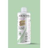 Aquacool Trend Mac Akrilik Dönüşüm Boyası - Hobi Boyası - 1000ML Ral Serisi - 6019 Pastel Yeşil