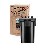 AQUAEL Filtre Hypermax 4500 BT – Su altı dünyasını kontrol edin | tatlı su akvaryumları için dış filtre 200 – 1500 l | 4500 l/saat | 18 – 36 W