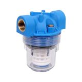Aquafer 3 İnç Yıkanabilir Filtre 1/2 İnc 50 Micron Tortu Pislik Tutucu Filtre