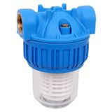 Aquafer 5 İnç Tombul Yıkanabilir Su Arıtma Filtresi (3/4 İnç Girişli)