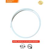 Aquafit 6 mm Su Arıtma Cihazı Hortumu 2 Metre Beyaz BPA İçermez Basınca Dayanıklı