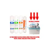 Aquafit İhlas Aura Cebilon Silver Platinum ve Plus Uyumlu 4'lü Filtre (Compact ve Unique Uyumlu Değildir)