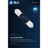 AquaFlo Kapalı Kasa Cihazlar Için 3. Aşama 12" Cto Ön Filtre